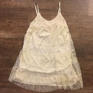 Xhileration lace slip dress